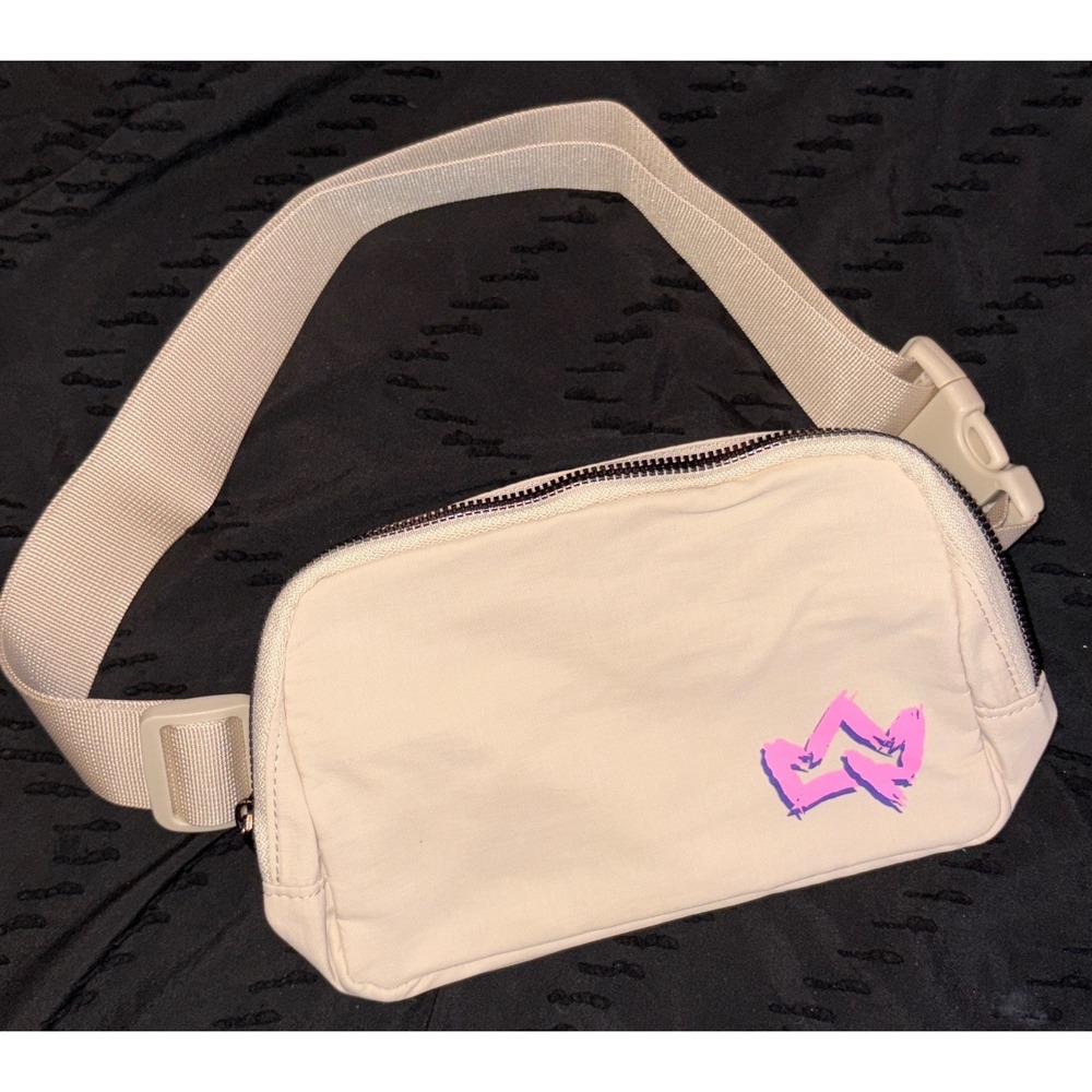NEW Primal Queen‎ Beige Fanny Pack Crossbody Purse Waist Bag